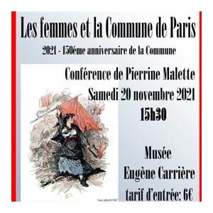 Les femmes et la Commune de Paris : 2021, année du 150ème anniversaire de la Commune
