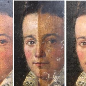 Présentation du travail de restauration sur le Portrait de Célimène au musée Eugène Carrière