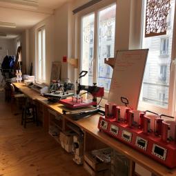 Atelier d'insertion de fabrication numérique et artisanale du Pointcarré