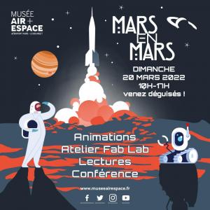 Journée Mars en mars au Musée de l'Air et de l'Espace