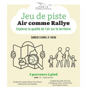 Jeu de piste Air comme Rallye - Tremblay-en-France/Villepinte