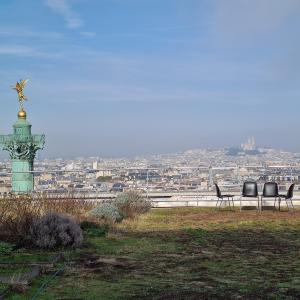 Visite de la safranière et des fermes urbaines de l'Opéra Bastille