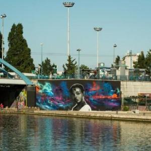 Croisière street art sur le canal de l’Ourcq + cinéma en plein air à la Villette