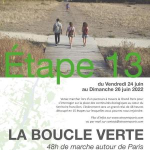 La boucle verte, 48h de marche autour de Paris - Etape 13