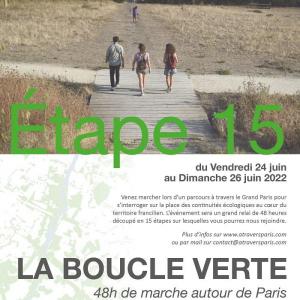 La boucle verte, 48h de marche autour de Paris - Etape 15