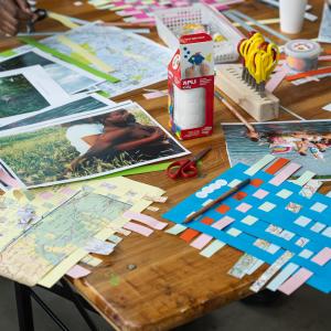 Atelier "Les cartes de l’invisible" pour enfant - tissage poétique et photographique aux Magasins Généraux