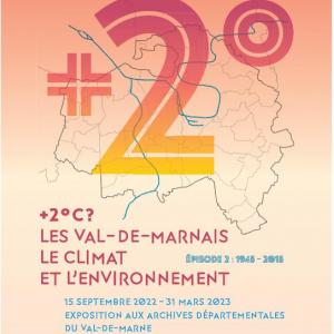+2° ? Les Val-de-Marnais, le climat et l'environnement : de 1945 à 2015