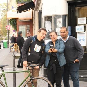 Jeu de piste à vélo : défi cinéma à Paris