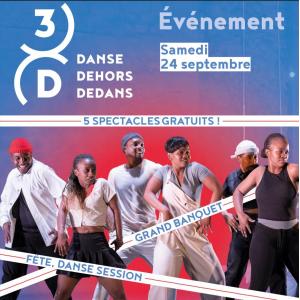 3D Danse Dehors Dedans - Théàtre Louis Aragon au Parc de la Poudrerie