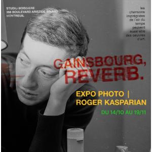 Exposition Gainsbourg Reberb et atelier cyanotype au Studio Boissière