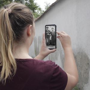 MURAMA, exposition photo en Réalité Augmentée dans les Murs à Pêches de Montreuil