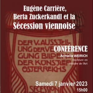 Conférence Eugène Carrière, Berta Zuckerkandl et la Sécession viennoise