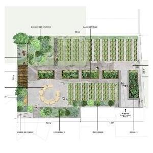 La Cité Maraichère et le nouveau jardin CasseDalle à Romainville