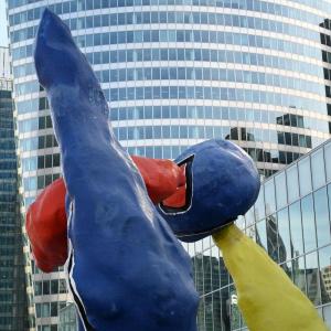 Personnages Miro  ©Yann Rossigol ©Mairie de Courbevoie 