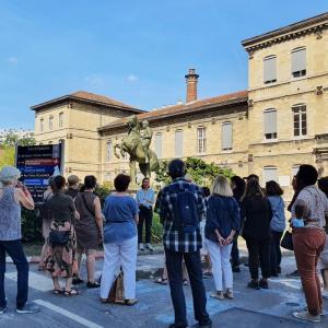 Visite dansante des jardins de l'Hôpital Sainte-Anne