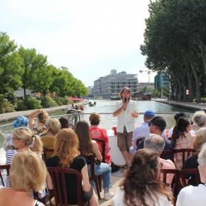 Croisière sur le canal de l'Ourcq + découverte du FRAC et de la Fondation Fiminco