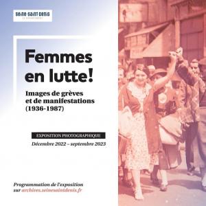 Exposition "Femmes en lutte !" aux Archives départementales