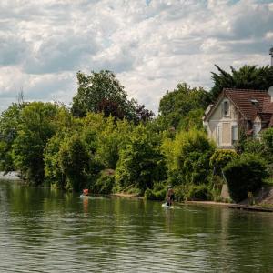 Micro expérience : bateau + vélo de Joinville à Neuilly-sur-Marne