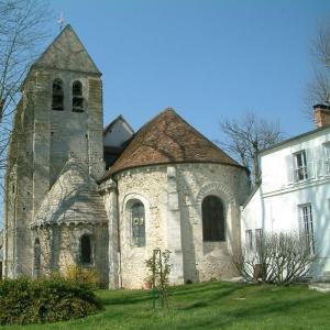 L'église Saint-Julien de Brioude et le prieuré à Marolles-en-Brie