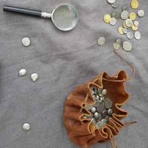 Atelier - Frappez monnaie - archéosite de la Haute-Ile