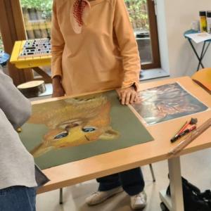 Atelier initiation aux pastels à l'huile - FESTIVAL PHENOMEN'ART