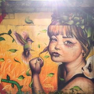 Street-Art entre la Petite Ceinture et le canal de l'Ourcq