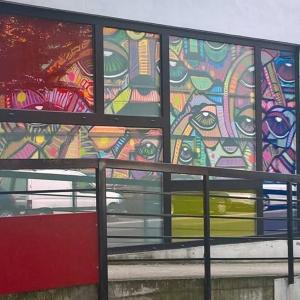 Street-Art entre la Petite Ceinture et le canal de l'Ourcq