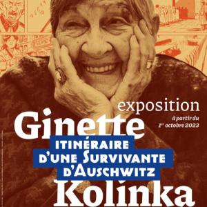 Exposition Ginette Kolinka, itinéraire d’une survivante d’Auschwitz