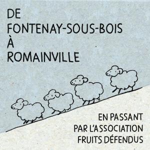 Transhumance de brebis chorégraphiée, de Fontenay-sous-Bois à Romainville