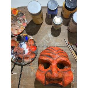 Initiation à la création d’un masque pour la scène avec Alaric Chagnard