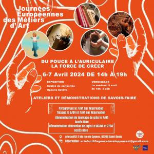 Atelier "Démonstration et Tournage de Petite Jarre" à Artefact 93 -  Journées des Métiers d’Art