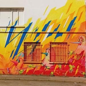 Street-Art à Ivry et visite privée de la résidence d’artistes "Le Village"