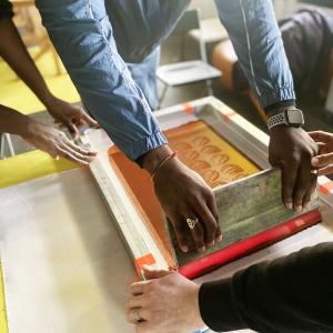 Atelier : Sérigraphie en charade