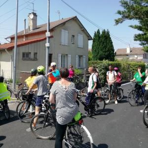Balade à vélo de Villetaneuse à la Courneuve - Printemps des cités-jardins