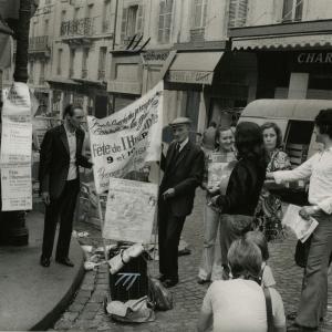 Montmartre pour la Fête de L’Humanité, 27 août 1972 © Mémoires d’Humanité / Archives départementales de la Seine-Saint-Denis