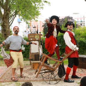 Spectacle : Pirates vues d’en eau à l’archéosite de la Haute-Île