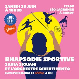 ©Affiche'Rhaspodie sportive'