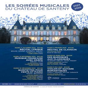 L'Ensemble Architecture et Musique joue Beethoven et Mozart au Chateau de Santeny