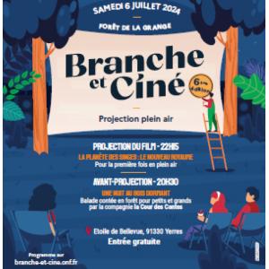 Branche & Ciné : Projection plein air « La planète des singes : le nouveau royaume » | Forêt de La Grange