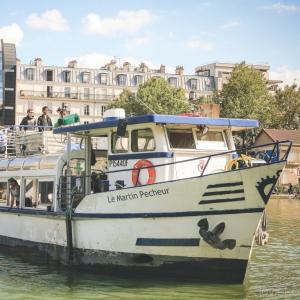 En bateau +  atelier cyanotype