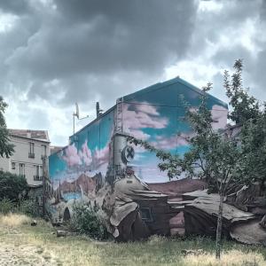 Parcours street-art à Montreuil : le cinéma à travers le street-art