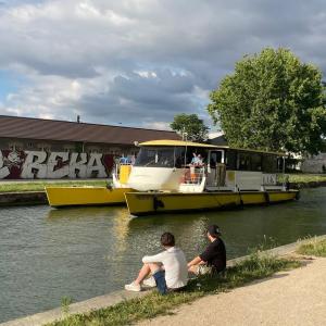 En catamaran électro-solaire + animations à Bobigny Plage