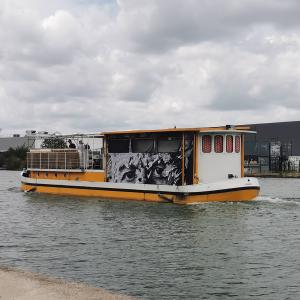 Croisière Street Art : "Au Fil de l'Autre" sur le canal de l'Ourcq