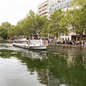 A bord du bateau qui a porté la Flamme olympique