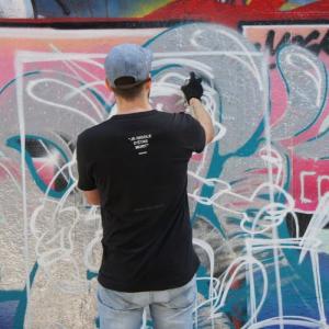 Atelier graffiti au SPOT 13 - Festival Phénomen'art