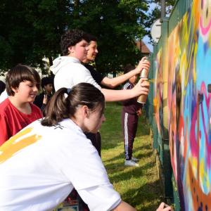 Atelier initiation graffiti - Festival Phénomen'Art