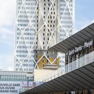 Découverte de la nouvelle Gare Saint-Denis Pleyel