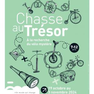 Chasse au trésor dans l'exposition "Ça roule, petites histoires de vélo en banlieue sud"