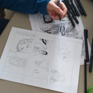 Ateliers dessin autour du Manga avec Murals au 6B !