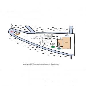 InkedExtatiques 2024, plan des installations © Ne Rougissez pas